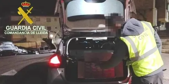 Decomís de tabac de contraban valorat en més de 14.000 euros
