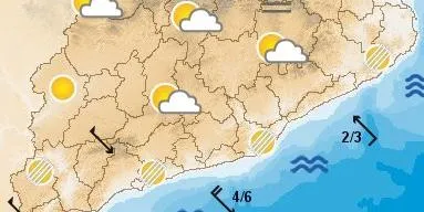 El vent supera els 126 km/h en alguns punts del Pirineu