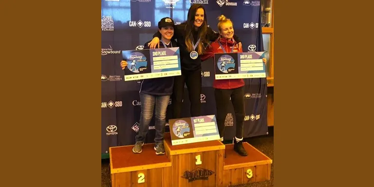 Primera victòria d'Astrid Fina a la Copa del Món de Parasnowboard