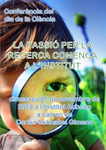 Els instituts de l'Alt Urgell celebraran la Setmana de la Ciència amb xerrades-col·loqui