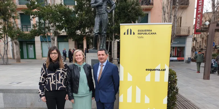 Pau Tondo i Natàlia Moncunill, números 4 i 5 de la llista d’ERC a Valls