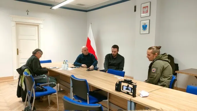 L'alcalde de Caldes, Isidre Pineda, participa en una expedició del Fons Català de Cooperació a Polònia per detectar les necessitats dels refugiats ucraïnesos