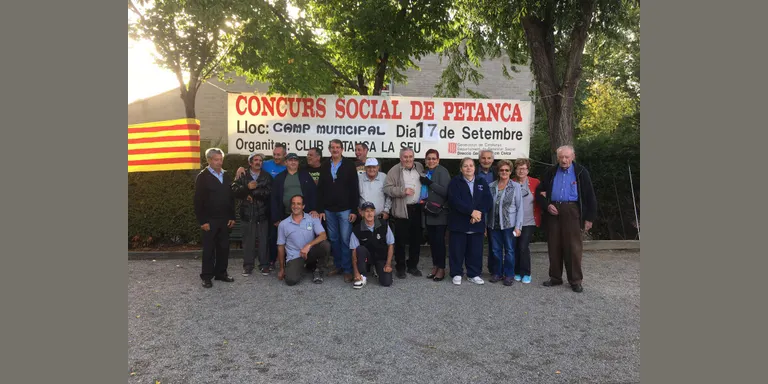 El Club Petanca Seu celebra el 40è aniversari del Concurs Social