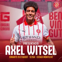 Roda de Premsa de presentació d'Axel Witsel - episode art