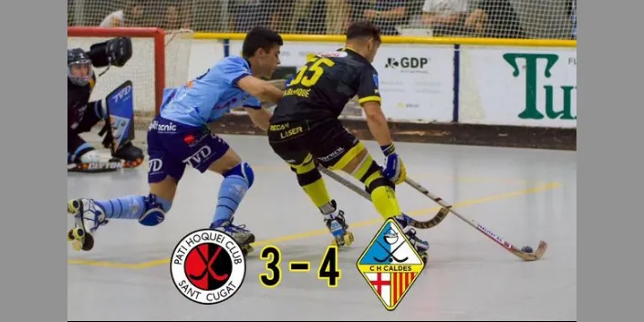 El Recam Làser Caldes guanya per primer cop a la pista del Sant Cugat (3-4)