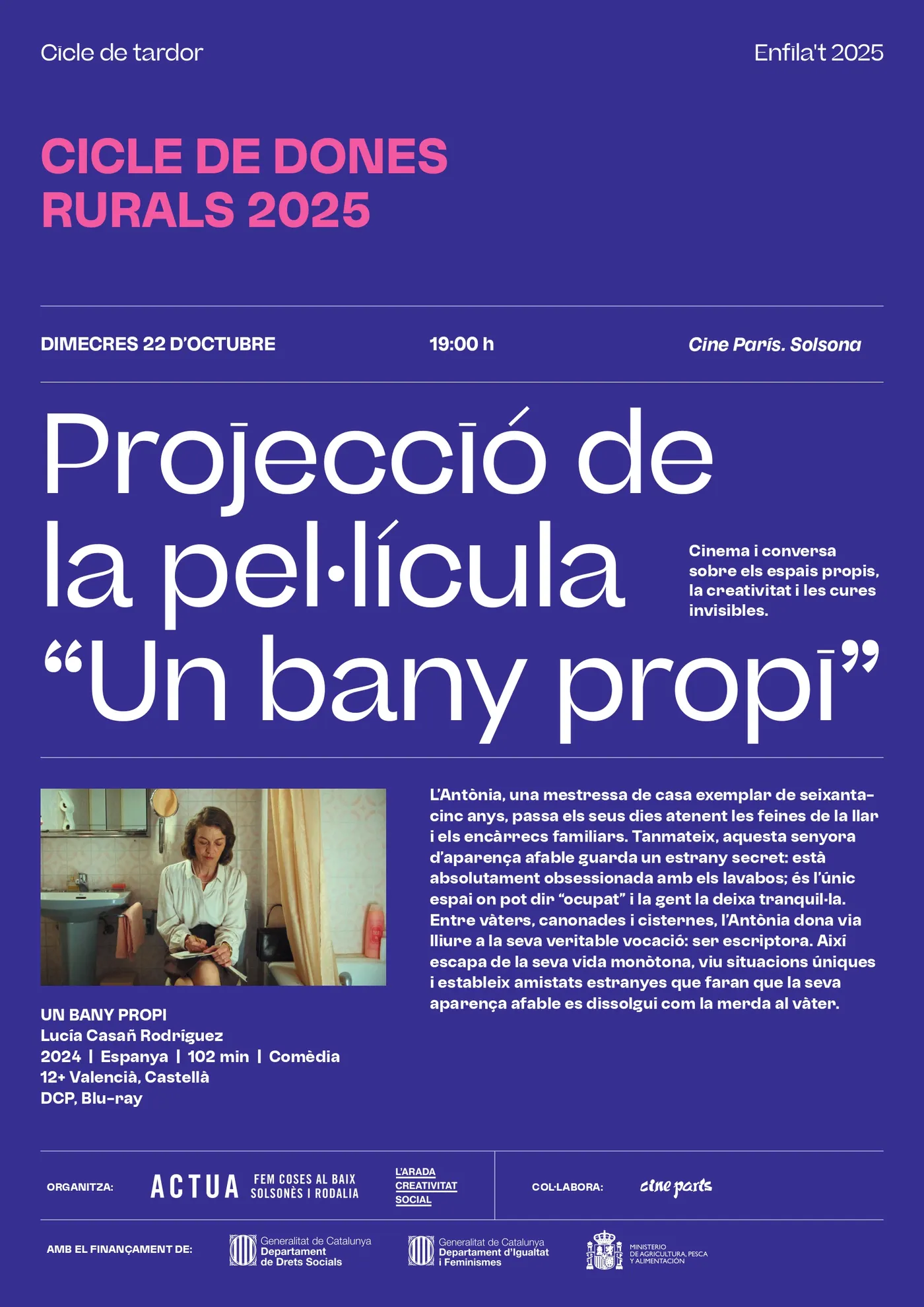 El nou cicle Enfila't de l'Actua de l'Arada convida a repensar la salut des d'una mirada comunitària, feminista i rural