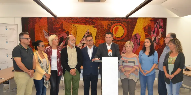 Xavier Amor lamenta el trencament del pacte amb el PDeCAT i anuncia ronda de contactes amb els partits a partir del 2 d'octubre