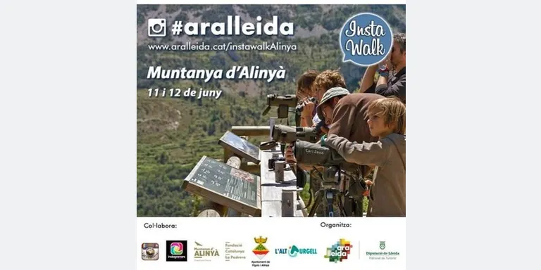 Instawalk aquest cap de setmana a la muntanya d'Alinyà