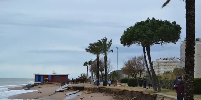 Estudiaran demanar la declaració de zona catastròfica per l'abast de les destrosses del temporal