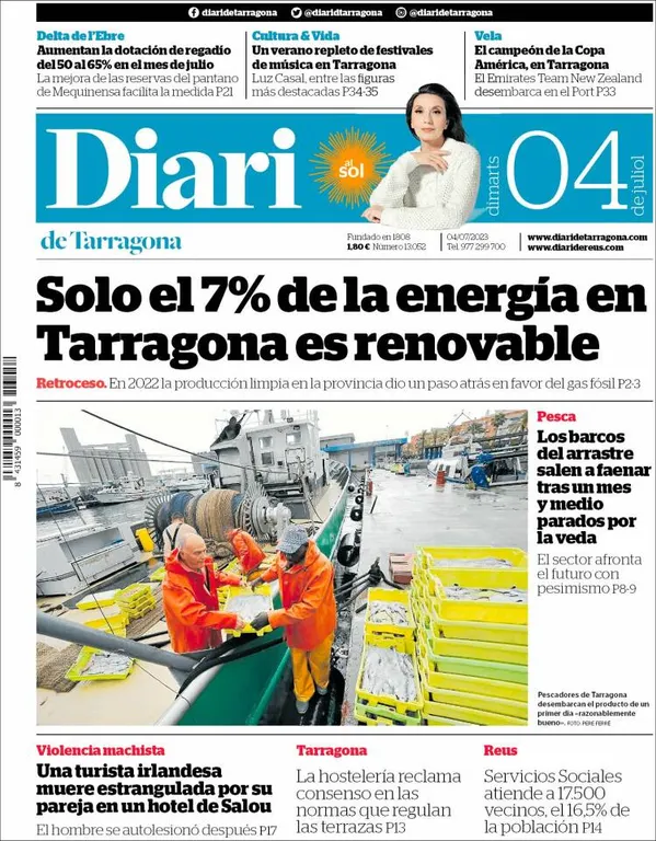 Consulta les portades dels diaris d'aquest 4 de juliol