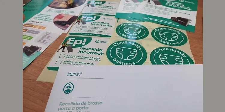 Trobada informativa, aquest dijous, amb el veïnat de la Vila Closa d'Altafulla per la reorganització del porta a porta