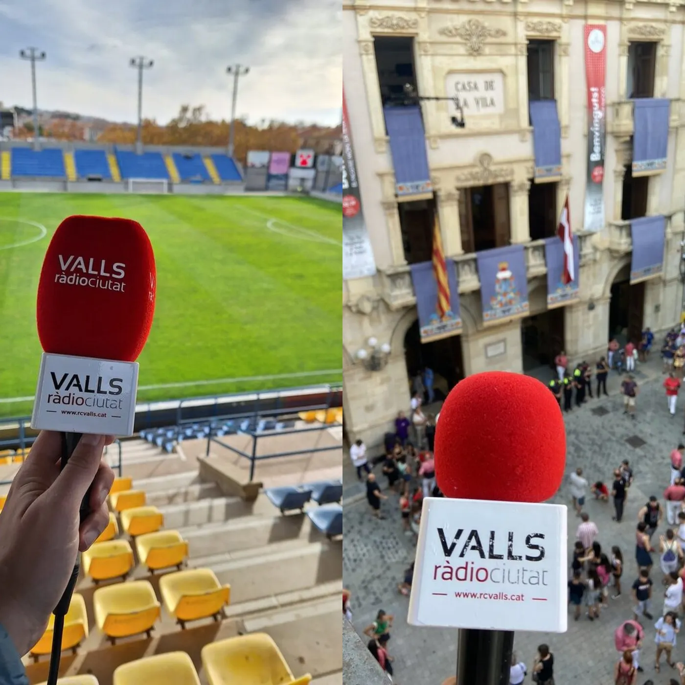 Les transmissions castelleres i esportives, continguts més escoltats de Ràdio Ciutat de Valls