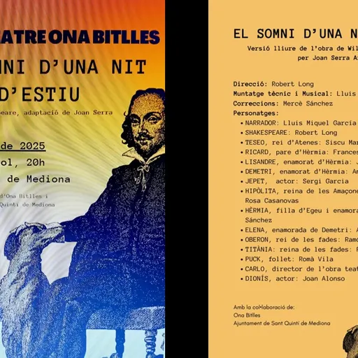 EL SOMNI D' UNA NIT D' ESTIU - RADIO TEATRE ONA BITLLES