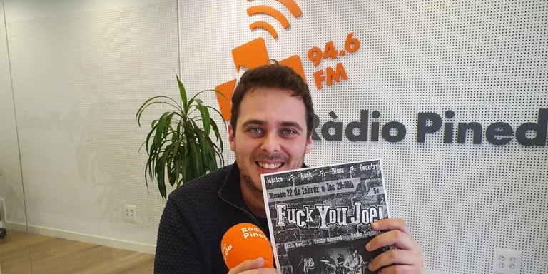 Presentació a Pineda del grup Fuck You Joe, amb Rubén Espinosa