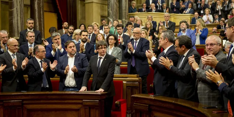 Els portaveus polítics valoren la declaració al Parlament del President Puigdemont