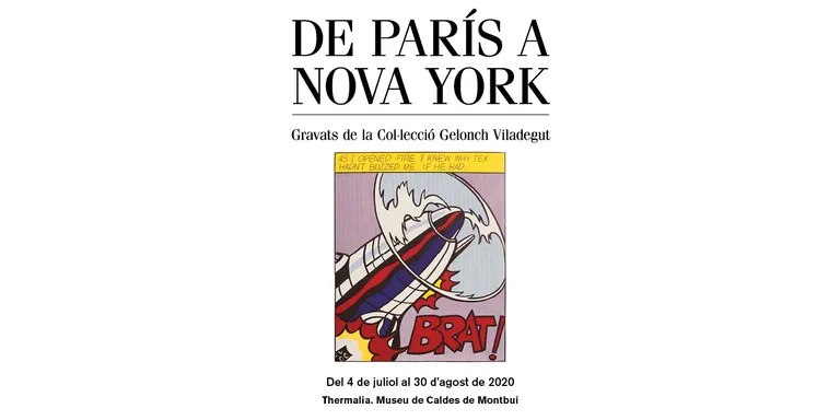 El Thermalia estrena exposició temporal: "De París a Nova York"
