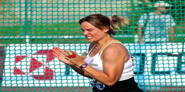 L’atleta torrenca Berta Castells queda subcampiona d’Espanya en llançament de martell després de dotze anys de victòries
