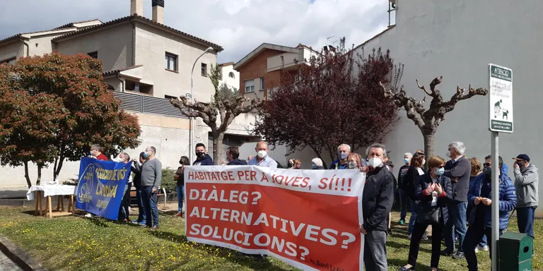 Els veïns de La Bolera mantenen la seva oposició al projecte d’habitatges a l’Avinguda Fontcuberta