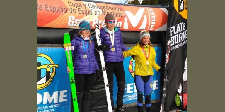 Laura Orgué revalida el campionat estatal de cronoescalada
