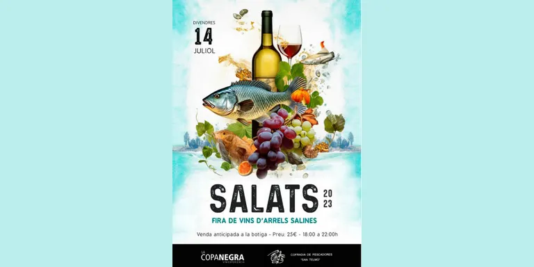 La llotja d’Arenys de Mar acull la segona edició de la Fira de Vins ‘Salats’