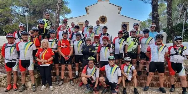 Una seixantena de socis i sòcies participen en la Diada de la Penya Ciclista Altafulla