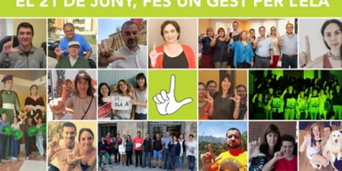 La Fundació Miquel Valls fa una crida perquè tothom participi avui a la campanya ‘Fes un gest per l’ELA’