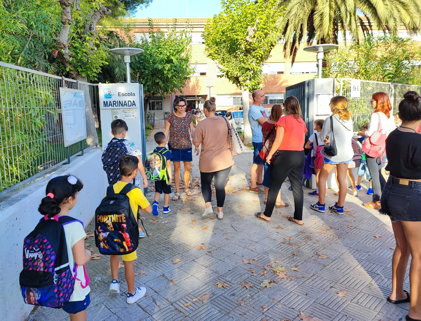 Els nens de Cambrils comencen el curs més aviat del que és habitual