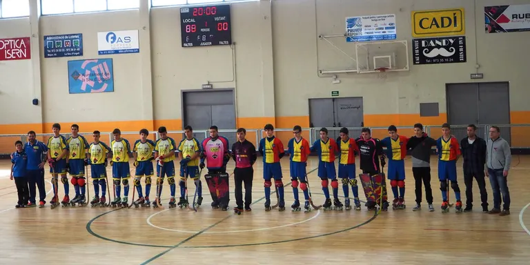L'Hoquei Cadí infantil rep el líder de grup de Preferent, el Lleida Llista
