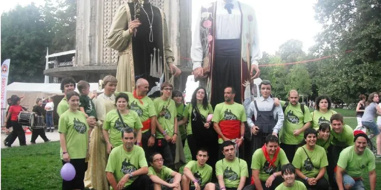 Els Geganters de la Seu valoren com 'una experiència inoblidable' el viatge a Grenoble
