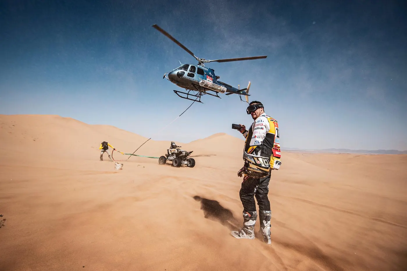 Sam Sunderland guanya l’etapa del Dakar en motos