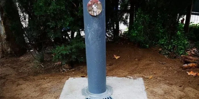 La primera Font del Consell d’Infants es va instal·lar ahir divendres al parc de Lurdes