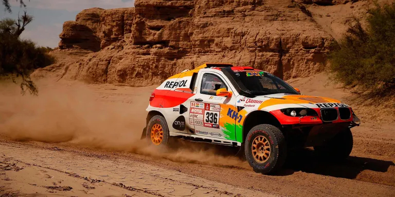 Isidre Esteve es manté 22è de la general a la recta final del Dakar