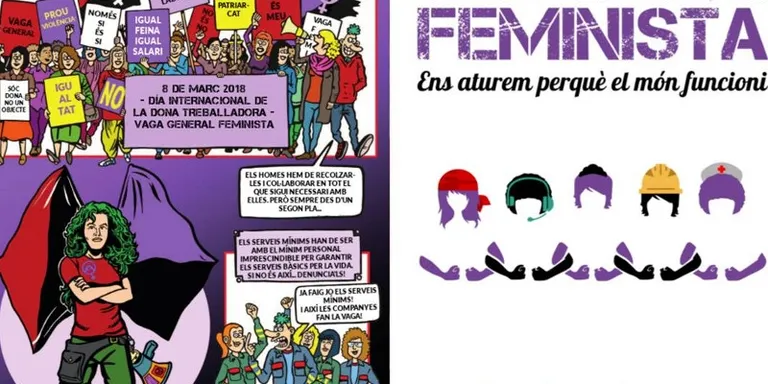 La CGT crida a la vaga general feminista d'aquest dijous 8 de març