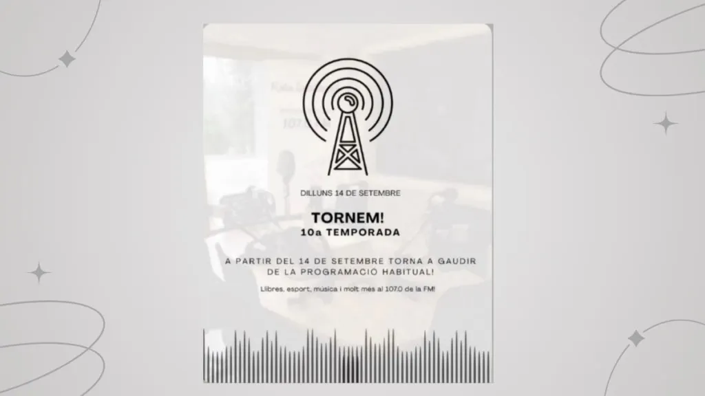 Ràdio Castellterçol arrenca una nova temporada!