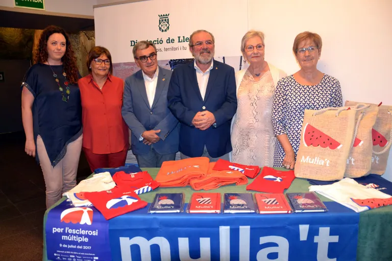 Tot a punt per a la campanya 'Mulla't per l'Esclerosi Múltiple'