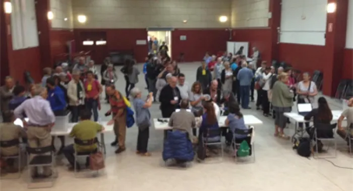 Arenys de Munt vota amb normalitat