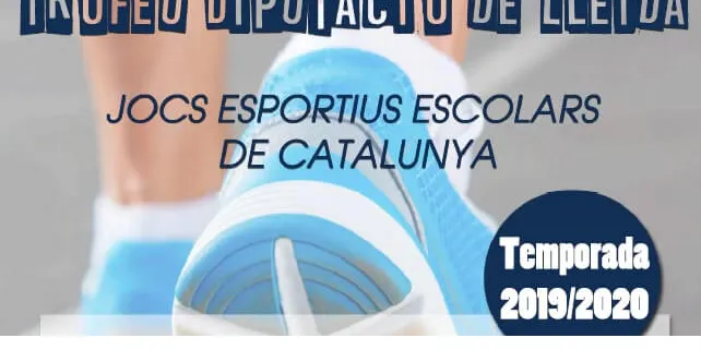 El cros d'Agramunt, present al Circuit Escolar de Cros Diputació de Lleida
