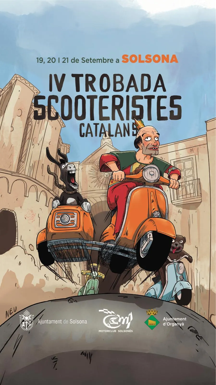 Solsona acull aquest cap de setmana la quarta Trobada d'Scooteristes de Catalunya