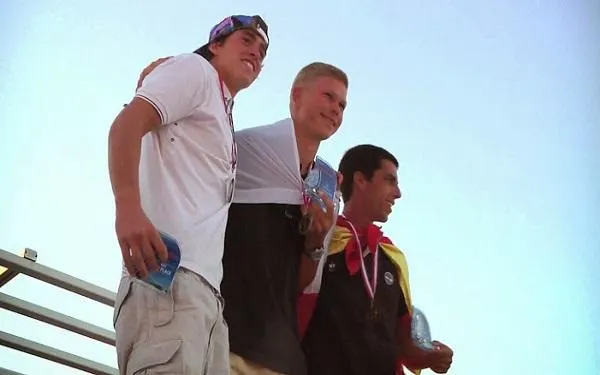 El regatista del Club Marítim Altafulla, Toni Bonet, tercer al Campionat del Món d’RS en categoria Juvenil