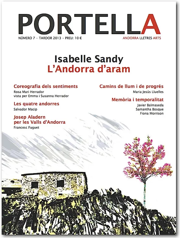 L'escriptora Isabelle Sandy centra el setè número de 'Portella'