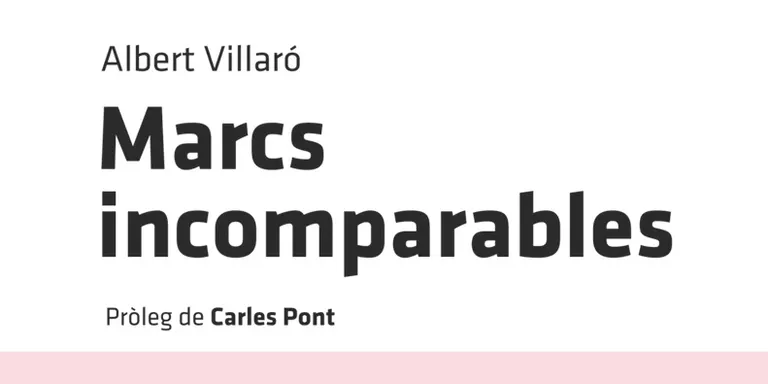 Editorial Gavarres publica el llibre 'Marcs incomparables', d'Albert Villaró