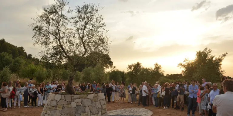 'La Huella', d'Eva Lootz, ja forma part de La Vinya dels Artistes