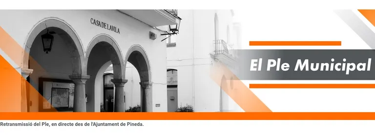 Ràdio Pineda emet el ple per internet en directe a les 17,00h.