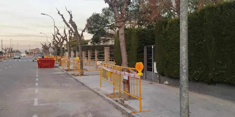 El projecte de les voreres del Morell culmina amb un pla de millora