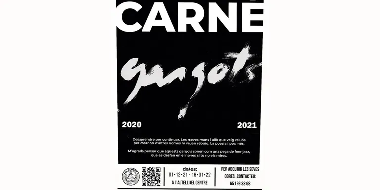 L'artista calderí Toni Carné mostra la seva transició cap al llenguatge abstracte en una mostra a l'ateneu el Centre