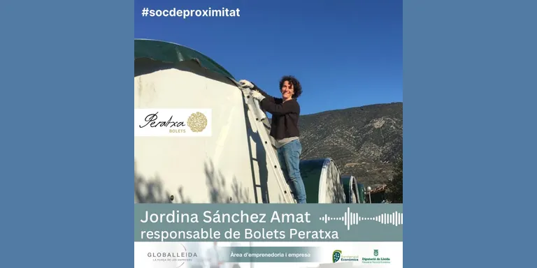 #socdeproximitat amb Jordina Sánchez Amat de Bolets Peratxa