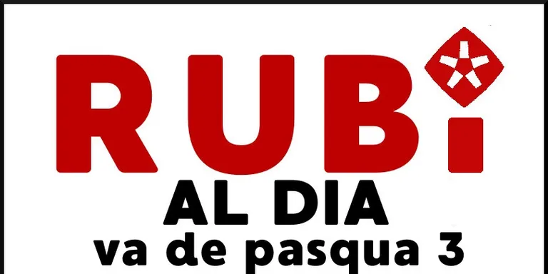 RUBÍ AL DIA dimecres 17 ABRIL 2019