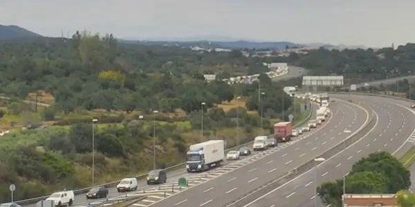 Tallada l’AP-7 a l’altura d’Altafulla en direcció sud