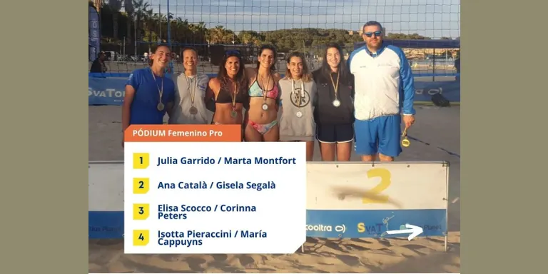 170 parelles a la primera prova del circuit de Vòlei Platja Svatour