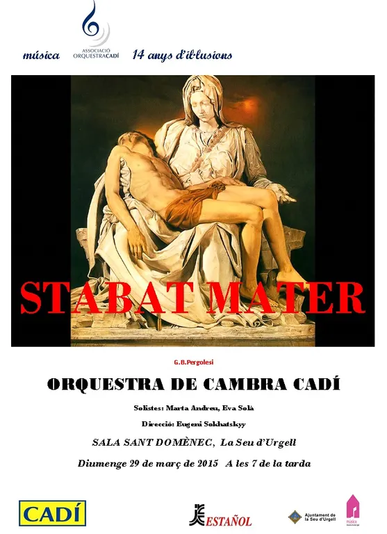 L'Orquestra Cadí interpreta 'Stabat Mater', de Pergolesi